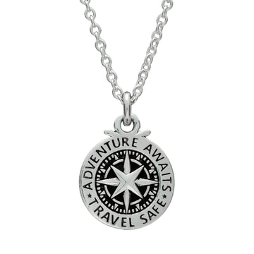 21st 18th birthday gift for son grandson unusual saint christopher necklace