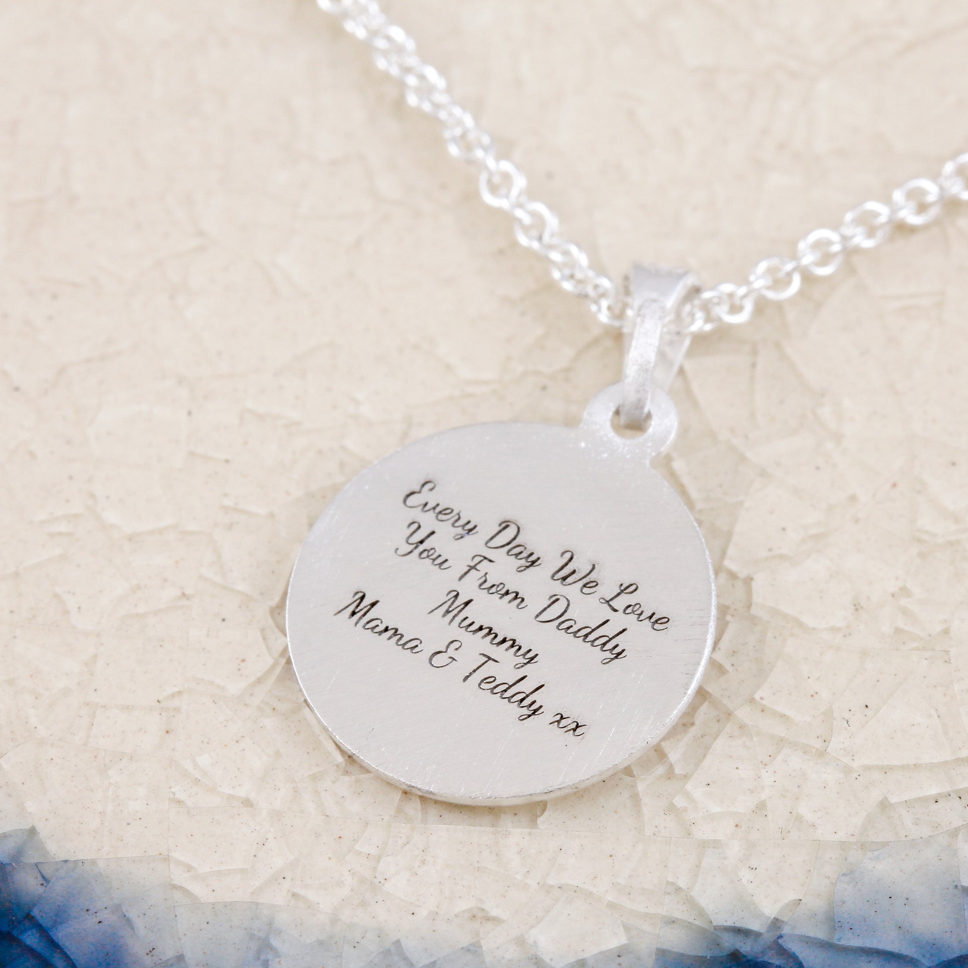 small silver saint christopher necklace trace chain
