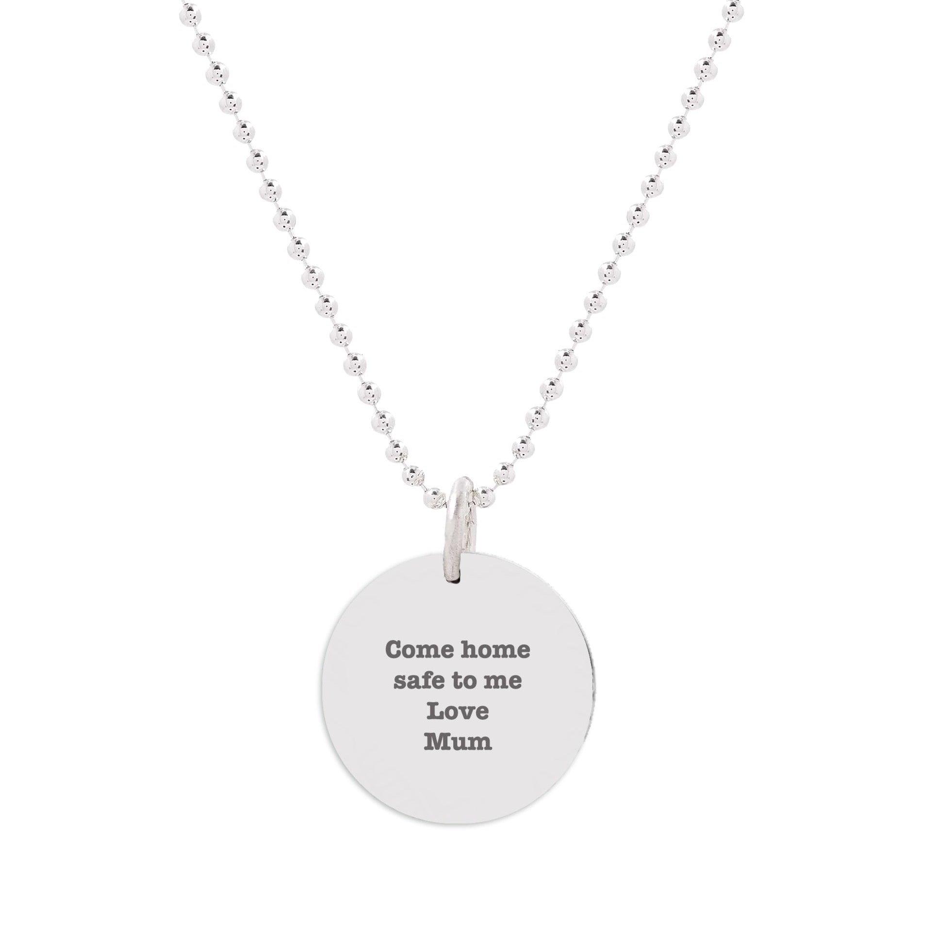 mens necklace travel gift saint christopher idea latitude longitude coordinates compass pendant sterling silver