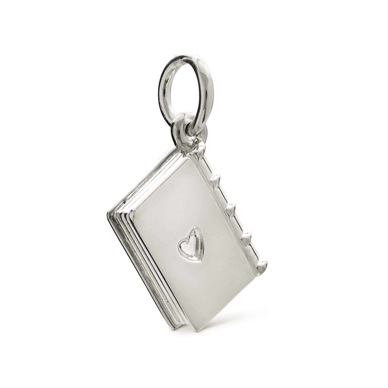 Personalised story of your life book charm off the map jewellery