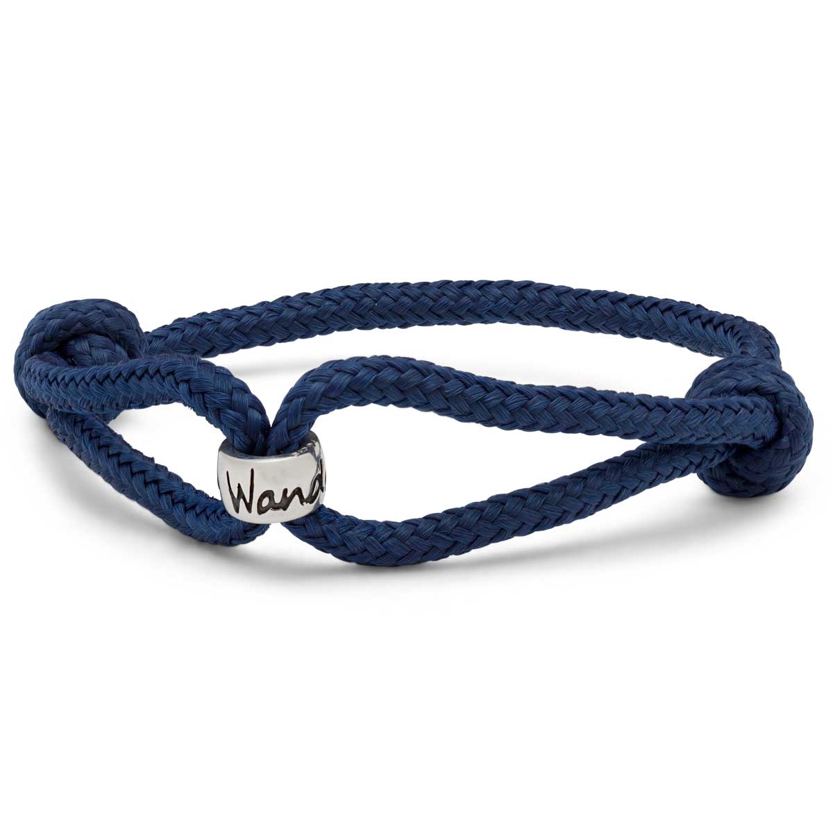 Lewana Black & Blue Shape Bracelet Paracord Knot Adjustable, Negative  Energy Protection Nylon Cord Adjustable Good
