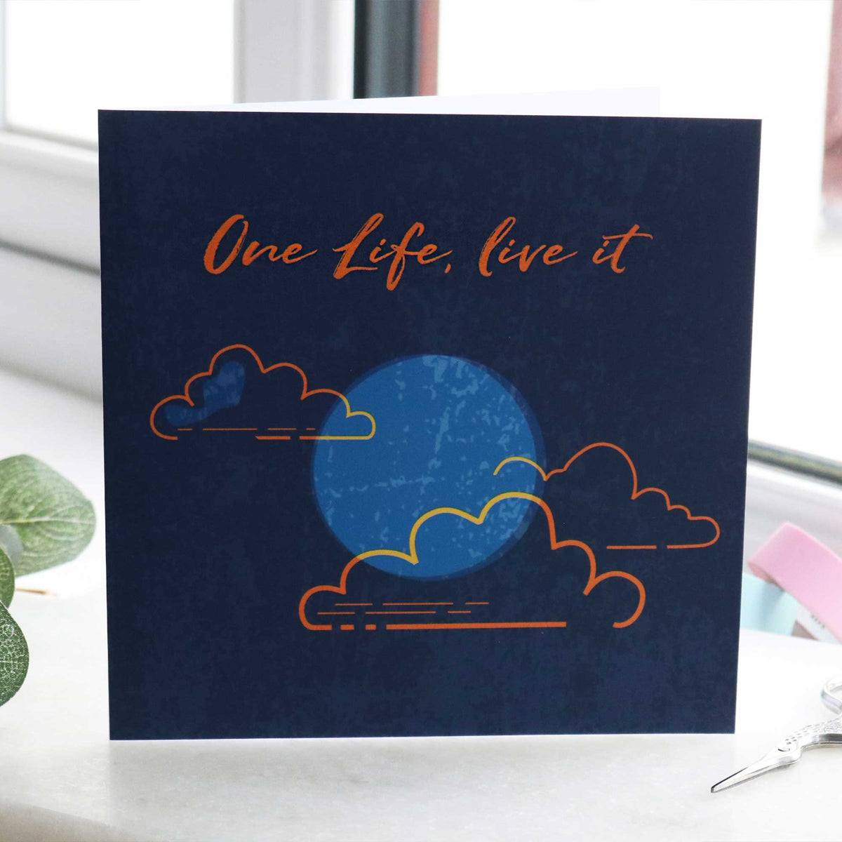 One life live it going away gift card