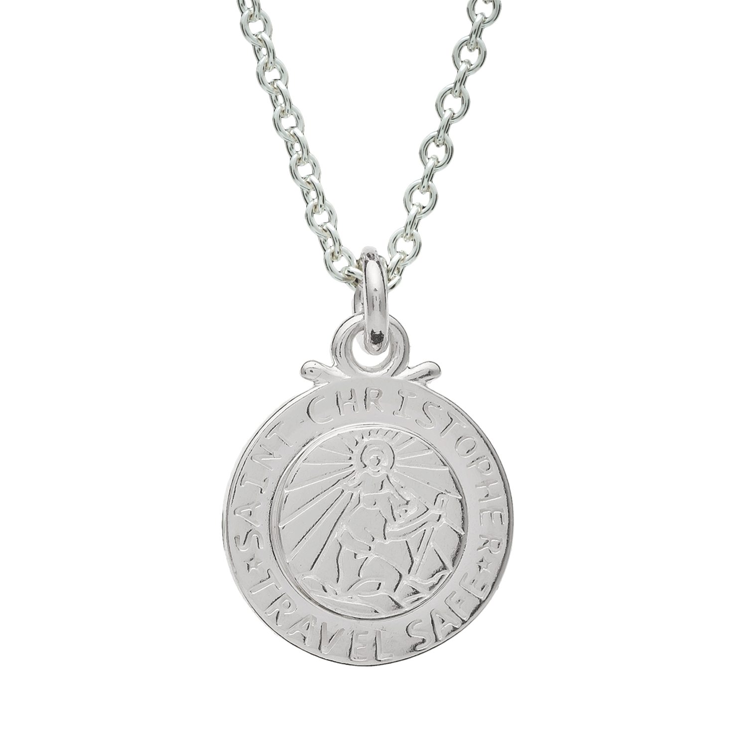 trace chain small woman off the man saint Christophe necklace UK